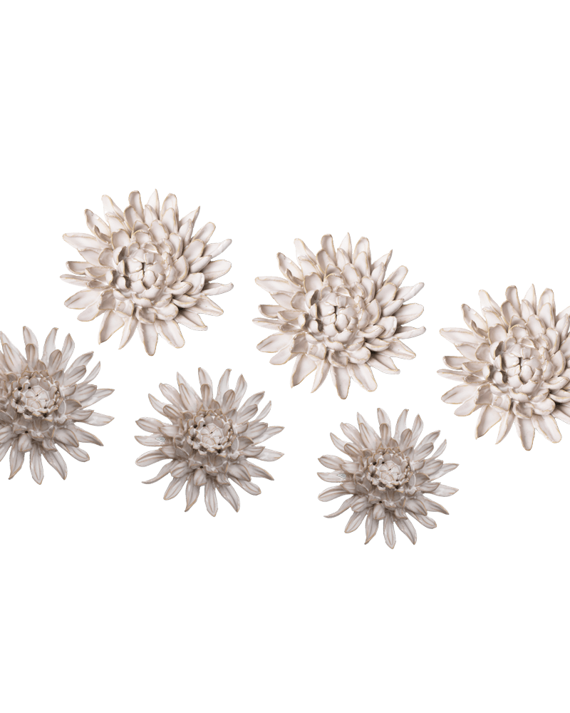 Ceramic Flower Coastal Curated Collection #5 - Chive UK Wholesale