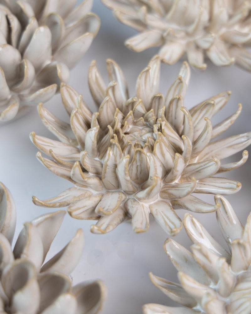 Ceramic Flower Coastal Curated Collection #5 - Chive UK Wholesale