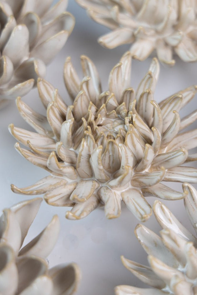 Ceramic Flower Coastal Curated Collection #5 - Chive UK Wholesale