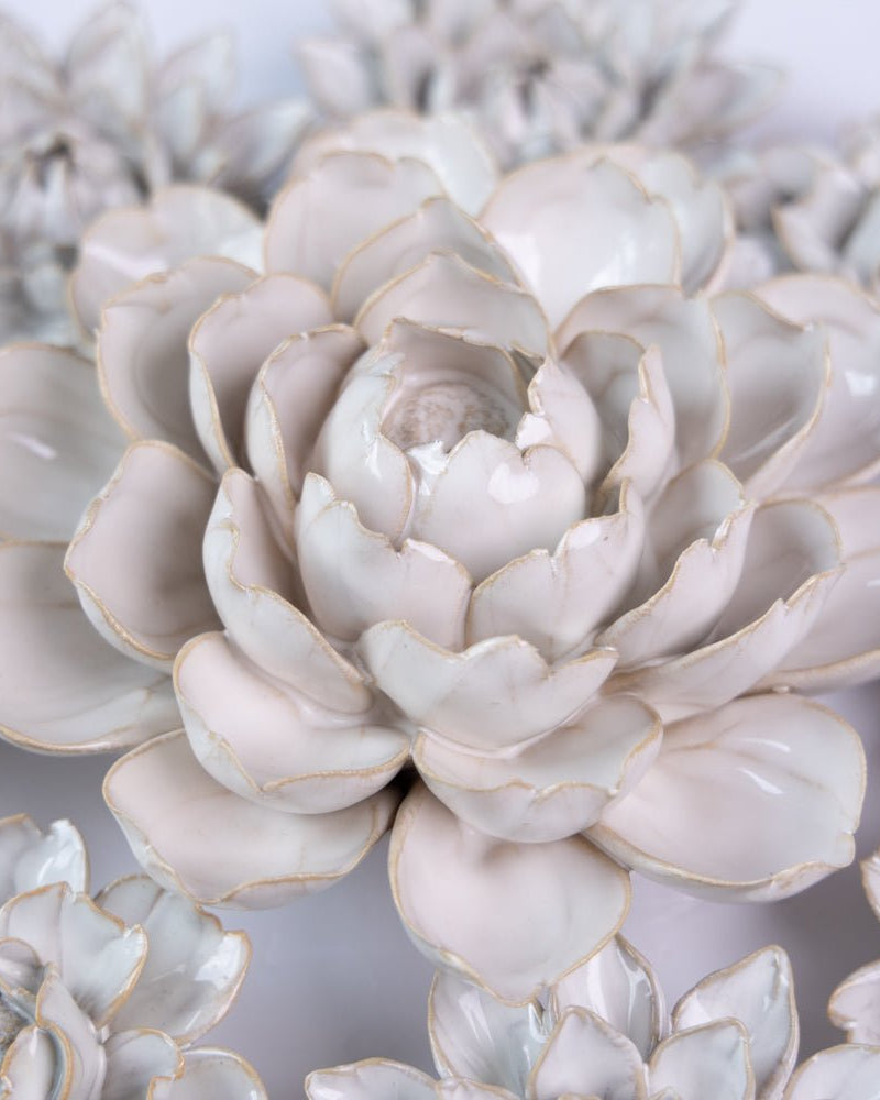 Ceramic Flower Coastal Curated Collection #7 - Chive UK Wholesale