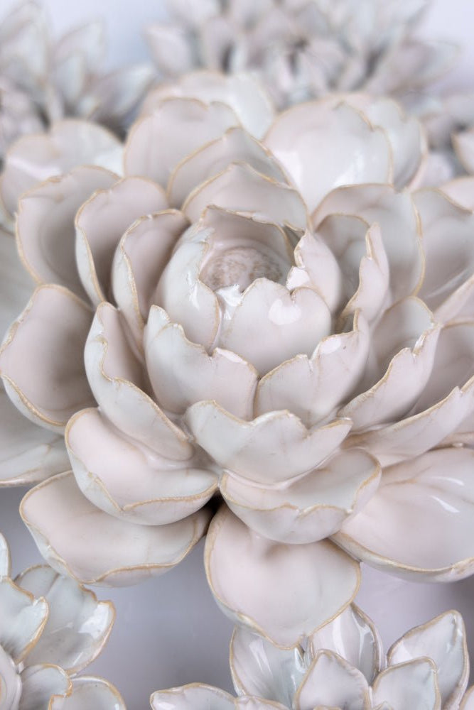 Ceramic Flower Coastal Curated Collection #7 - Chive UK Wholesale
