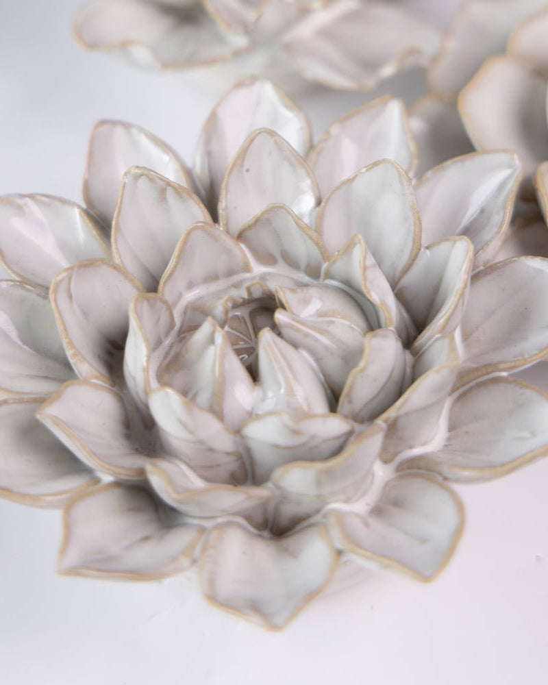 Ceramic Flower Coastal Curated Collection #9 - Chive UK Wholesale
