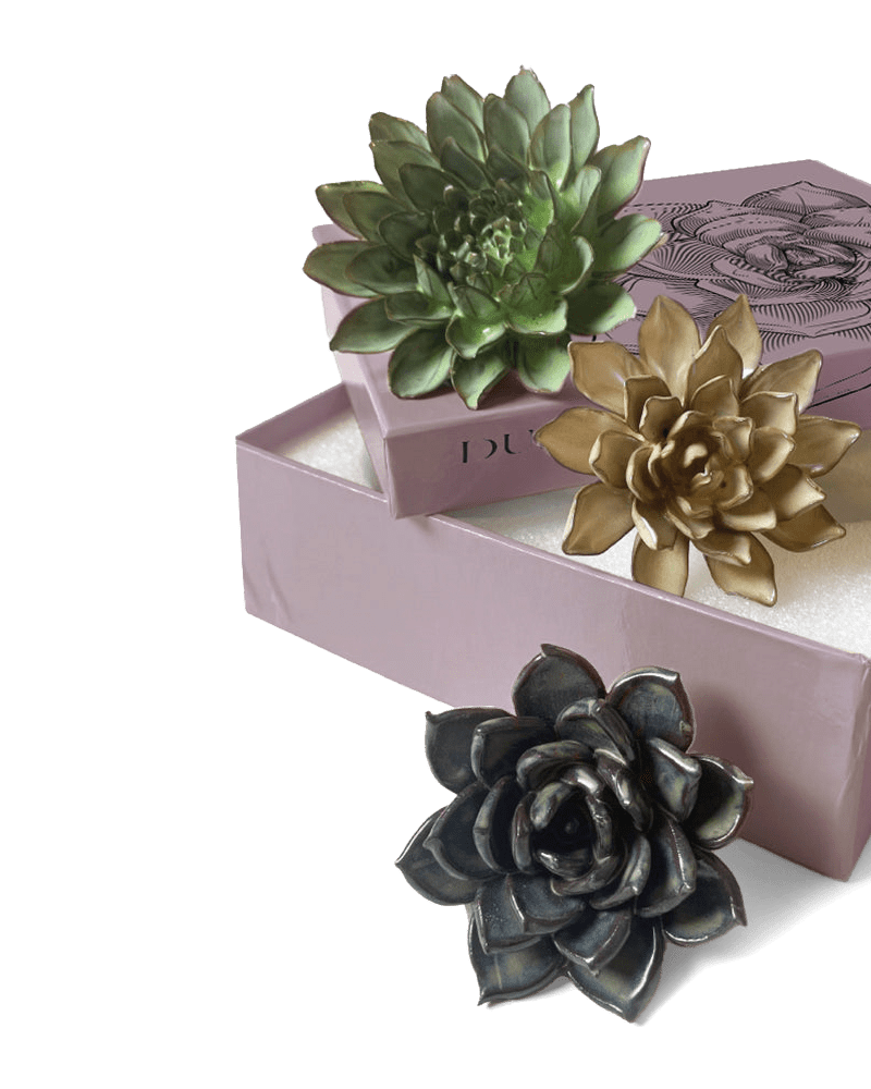 Ceramic Flower Dusk Box Set - Chive UK Wholesale
