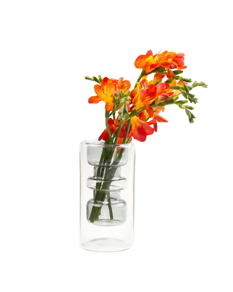 Cylinder Glass Modern Flower Vase - Chive UK Wholesale