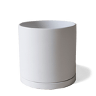 Dojo Porcelain Modern Indoor Plant Pot With Saucer Sets - Chive UK Wholesale