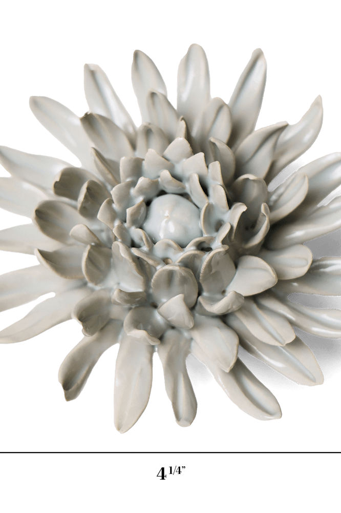 English Garden Ceramic Flower Mint Mum - Chive UK Wholesale