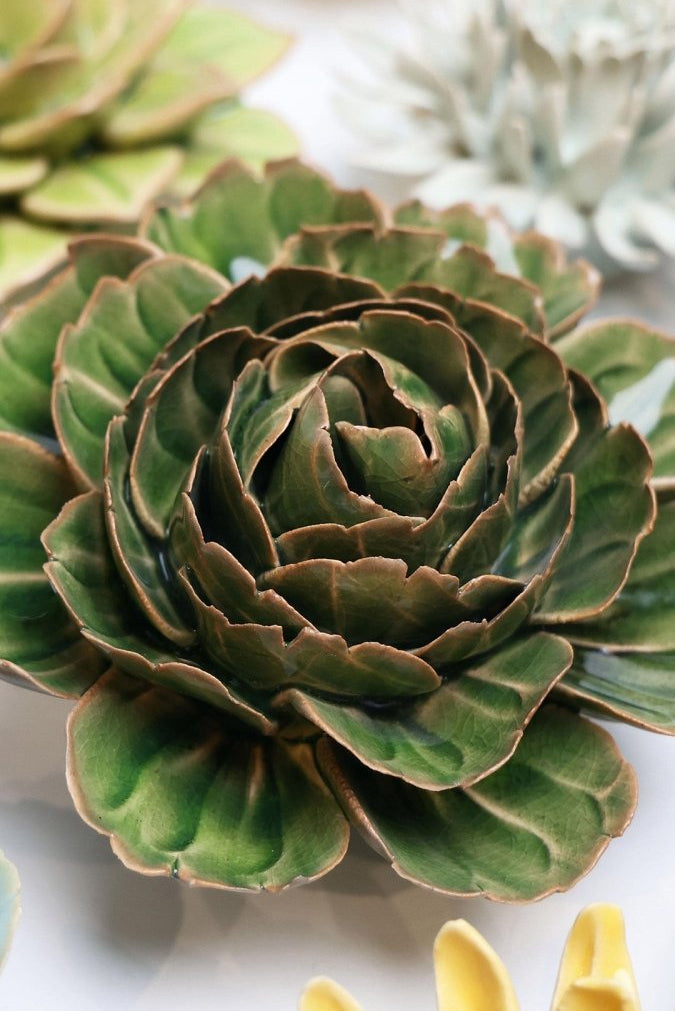 EG05 Avocado Green Rozella Peony - Chive UK Wholesale