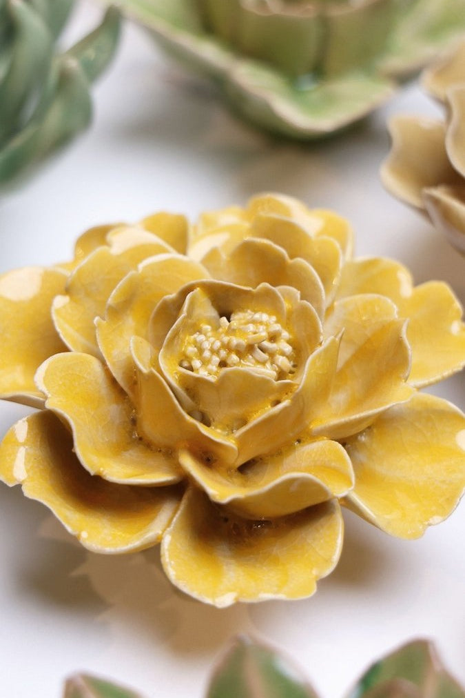 EG07 Burnt Yellow Rose - Chive UK Wholesale
