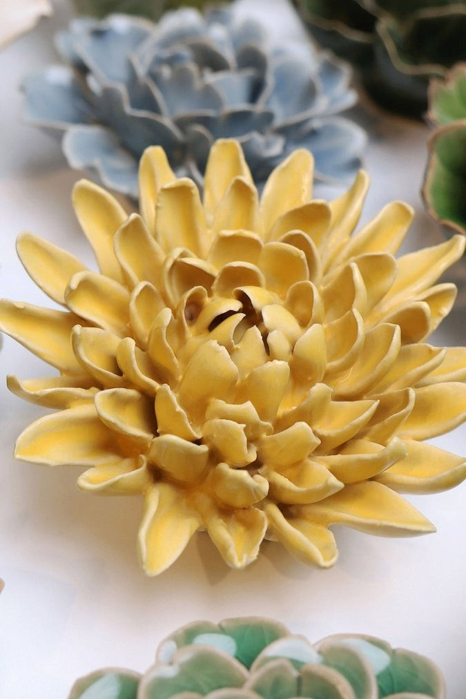 EG13 Buttercup Yellow Chrysanthemum - Chive UK Wholesale