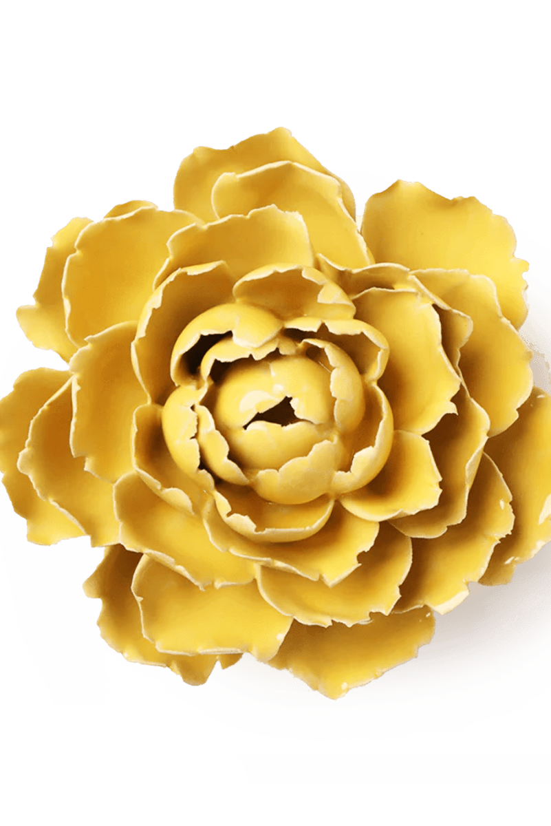 EG21 Buttercup Yellow Gay Paree Peony - Chive UK Wholesale