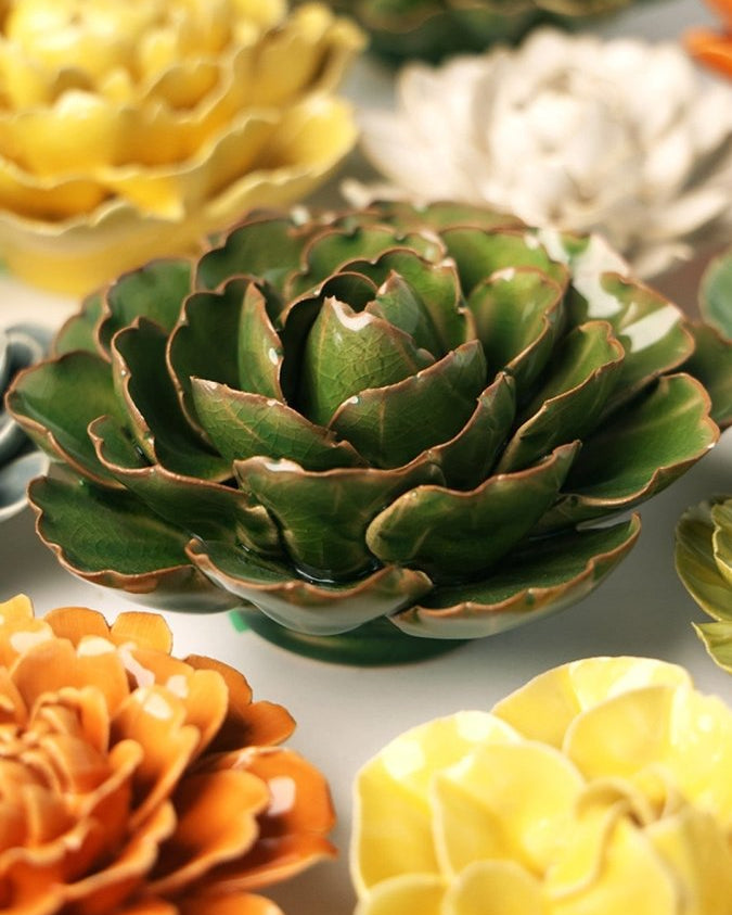 EG22 Avocado Green Keiko Peony - Chive UK Wholesale