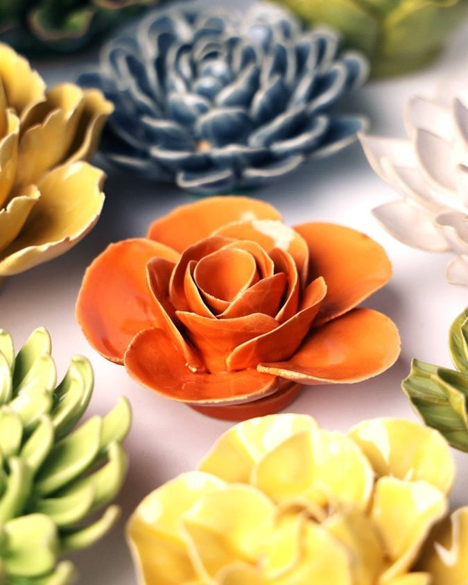 EG49 Orange Elegance Ranunculus - Chive UK Wholesale