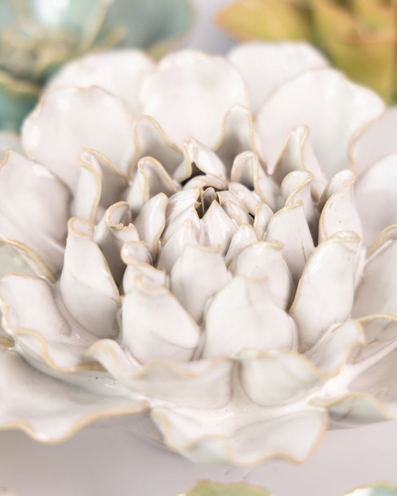 Ceramic Flower English Garden Curated Collection #3 - Chive UK Wholesale