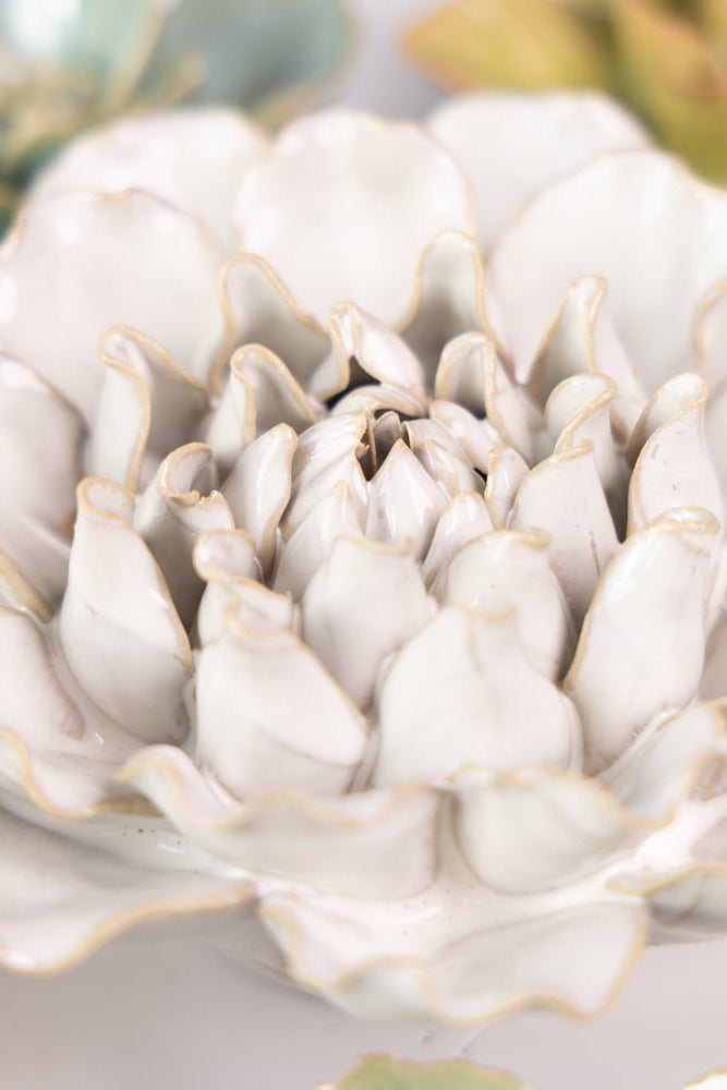 Ceramic Flower English Garden Curated Collection #3 - Chive UK Wholesale