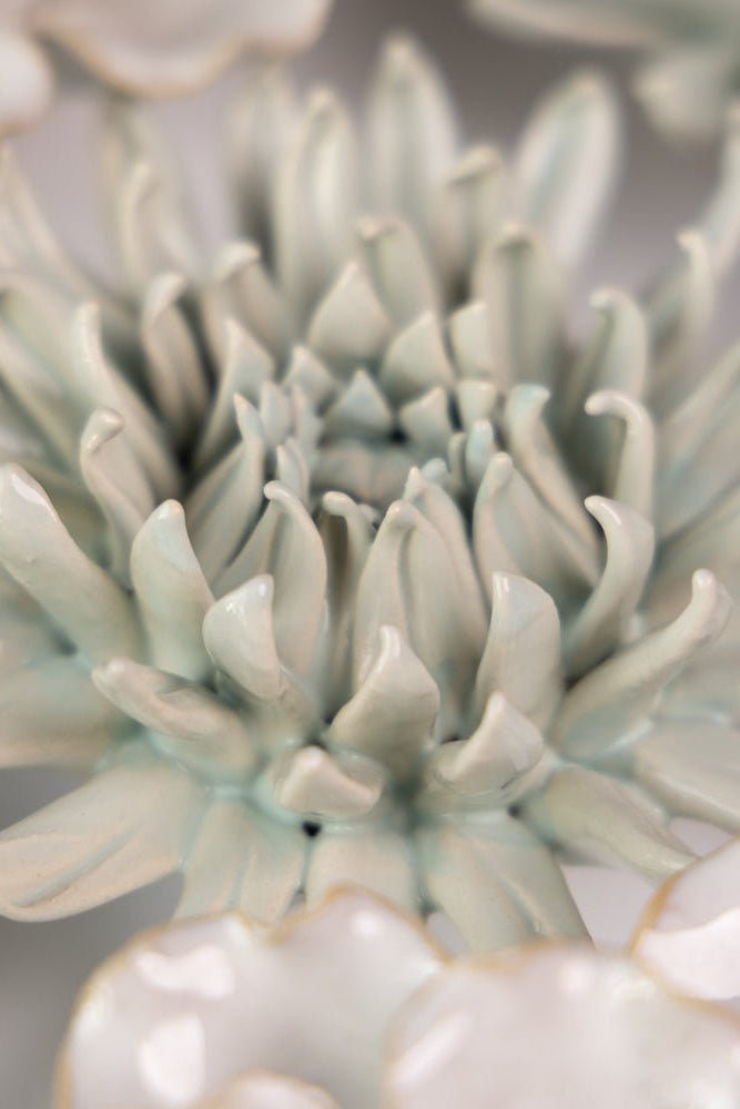 Ceramic Flower English Garden Curated Collection #4 - Chive UK Wholesale