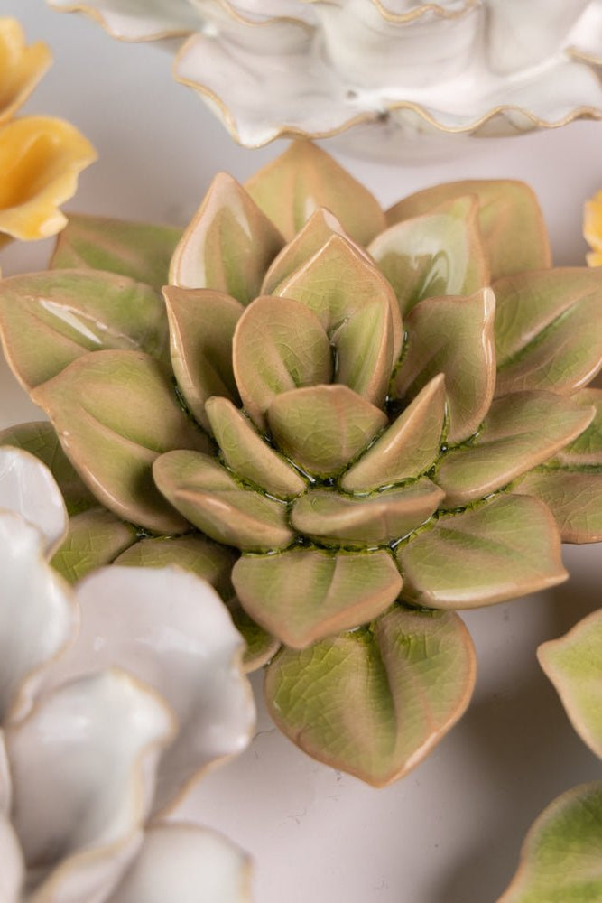 Ceramic Flower English Garden Curated Collection #5 - Chive UK Wholesale