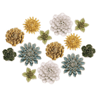 Ceramic Flower English Garden Curated Collection #9 - Chive UK Wholesale