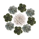 Ceramic Flower English Garden Curated Collection #11 - Chive UK Wholesale