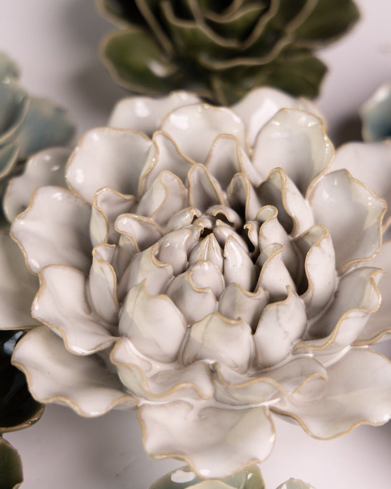 Ceramic Flower English Garden Curated Collection #11 - Chive UK Wholesale