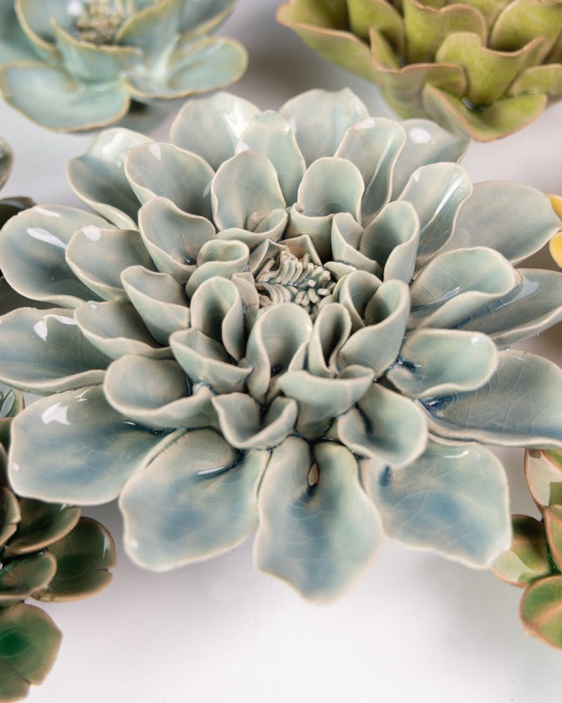 Ceramic Flower Collection 13 Caramel Flower - Chive UK Wholesale