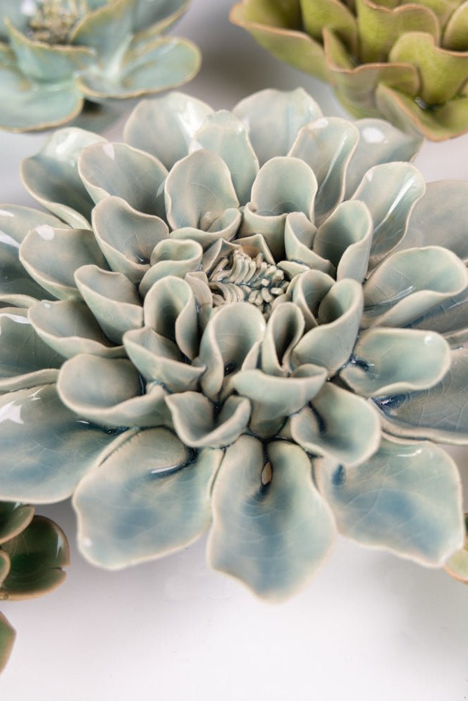 Ceramic Flower Collection 13 Caramel Flower - Chive UK Wholesale