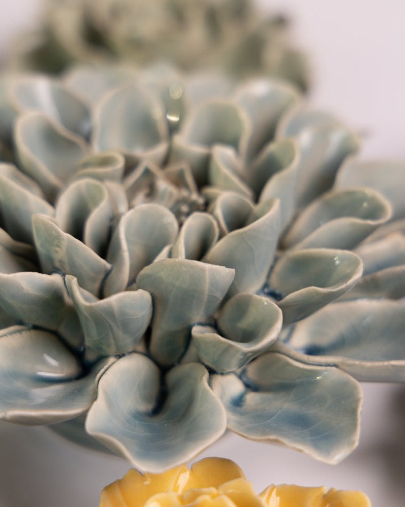 Ceramic Flower Collection 13 Caramel Flower - Chive UK Wholesale