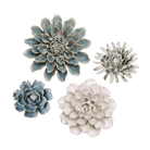 Ceramic Flower Collection 13 Blue Rose - Chive UK Wholesale