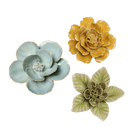 Ceramic Flower English Garden Curated Collection #16 - Chive UK Wholesale