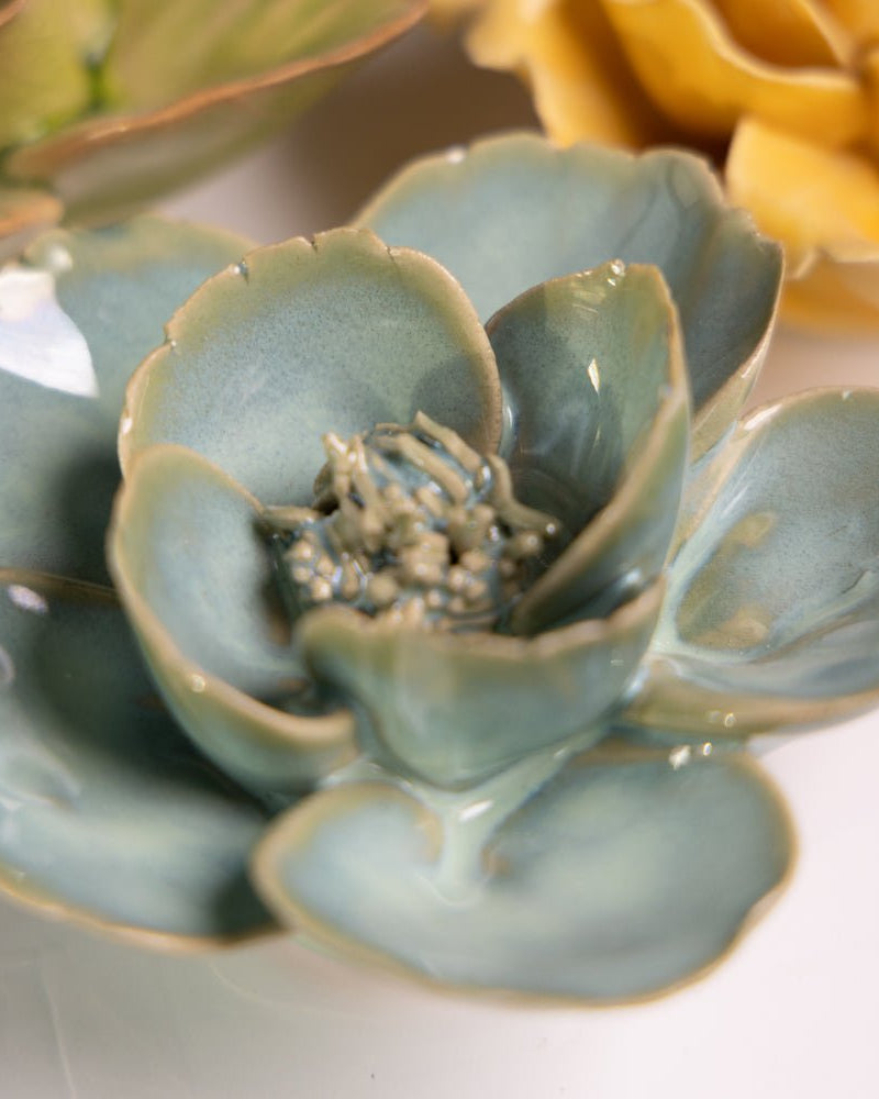 Ceramic Flower English Garden Curated Collection #16 - Chive UK Wholesale