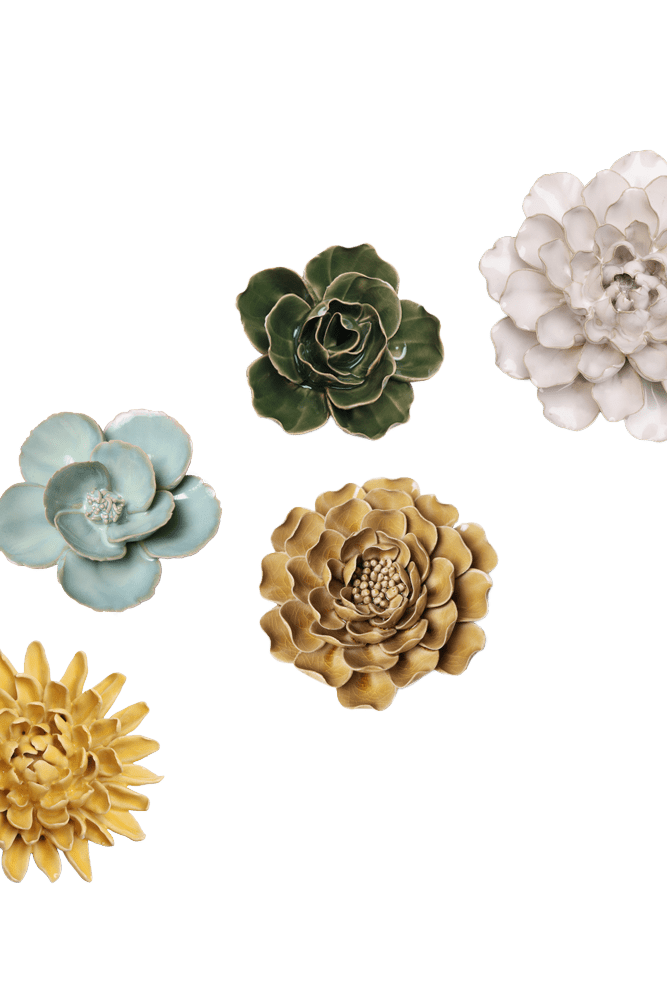 Ceramic Flower Collection 13 Caramel Flower - Chive UK Wholesale