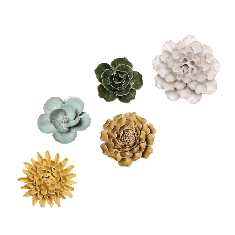 Ceramic Flower Collection 13 Caramel Flower - Chive UK Wholesale