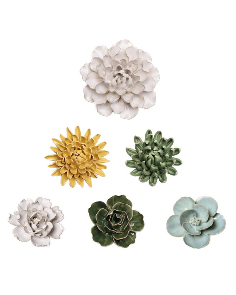 Ceramic Flower English Garden Curated Collection #18 - Chive UK Wholesale