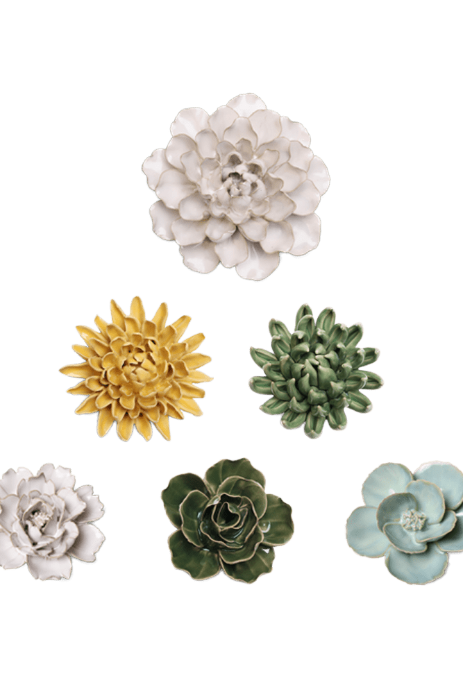 Ceramic Flower English Garden Curated Collection #18 - Chive UK Wholesale