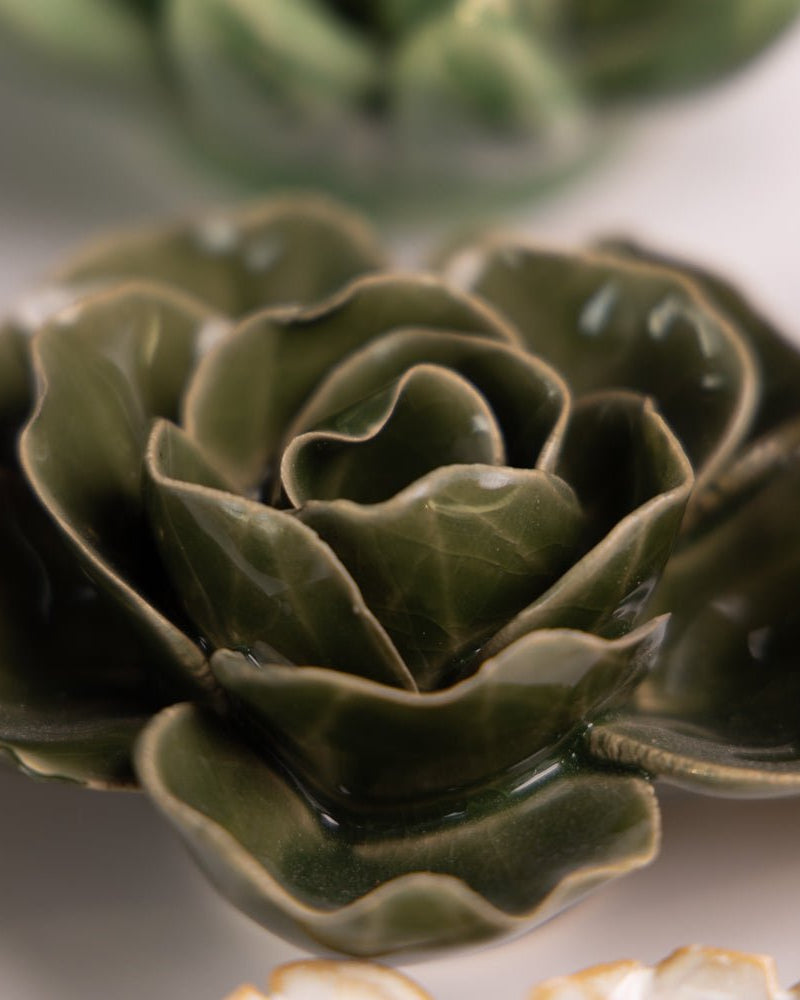 Ceramic Flower English Garden Curated Collection #18 - Chive UK Wholesale