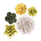 Ceramic Flower English Garden Curated Collection 21 - Chive UK Wholesale