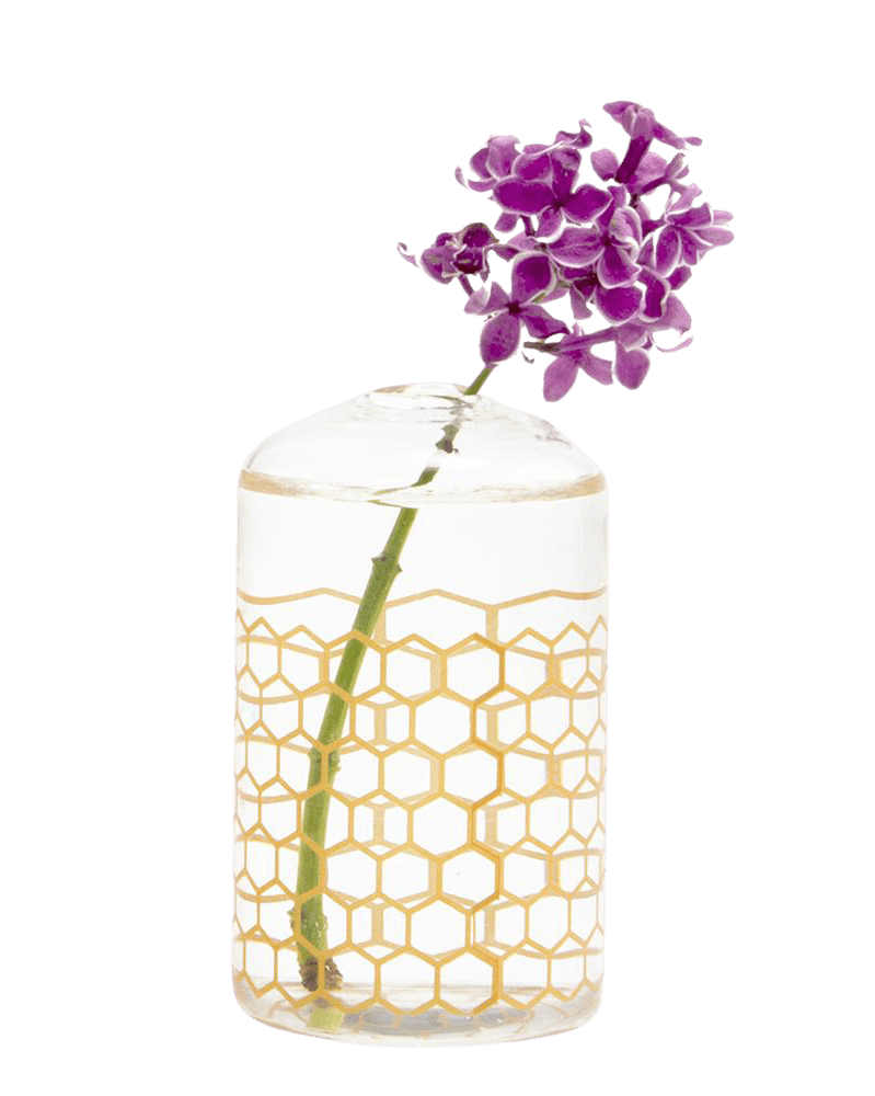 Elon Glass Bud Vase For Flowers - Chive UK Wholesale
