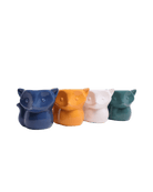 Fox Ceramic Indoor Plant Pot Kit - Chive UK Wholesale
