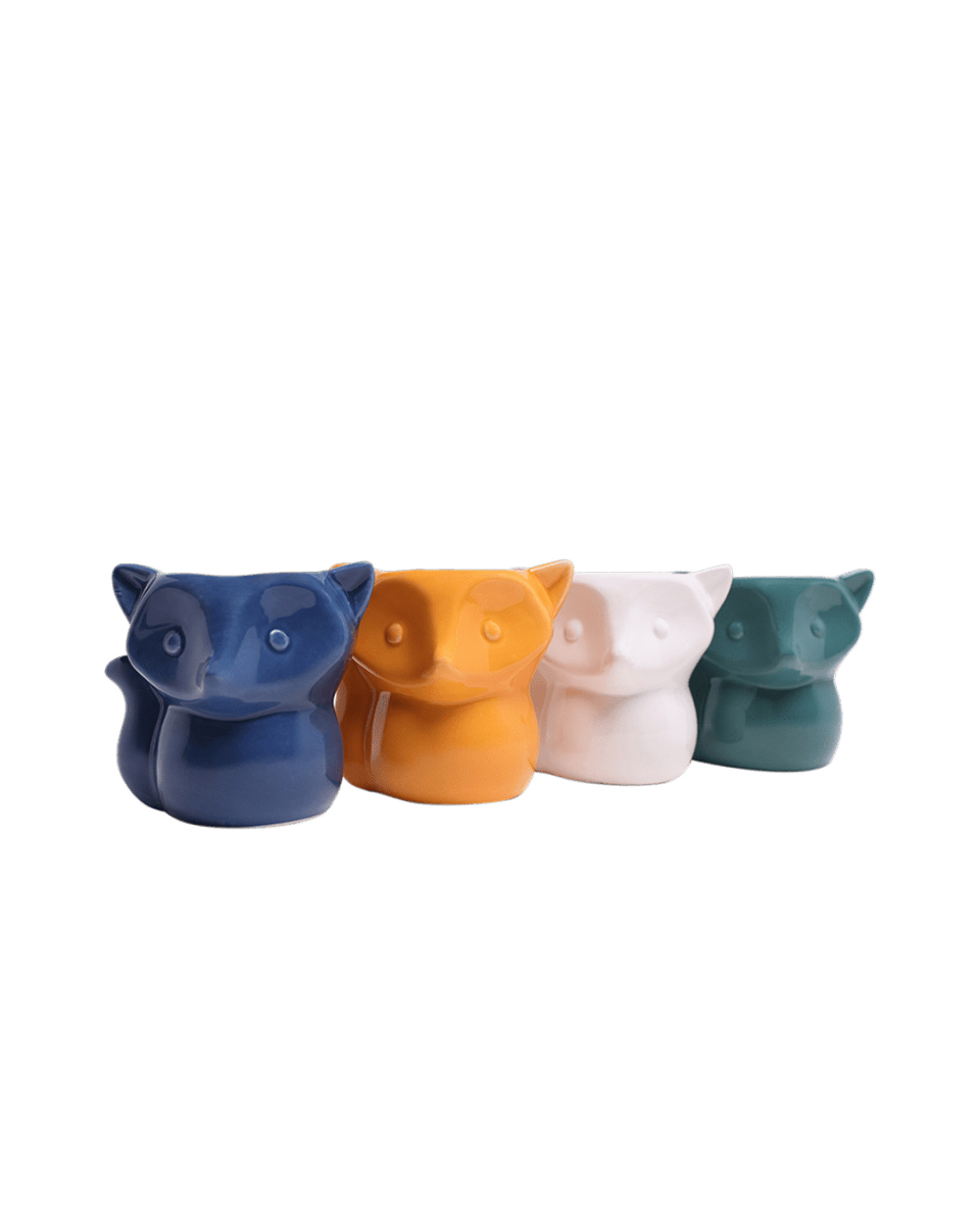 Fox Ceramic Indoor Plant Pot Kit - Chive UK Wholesale