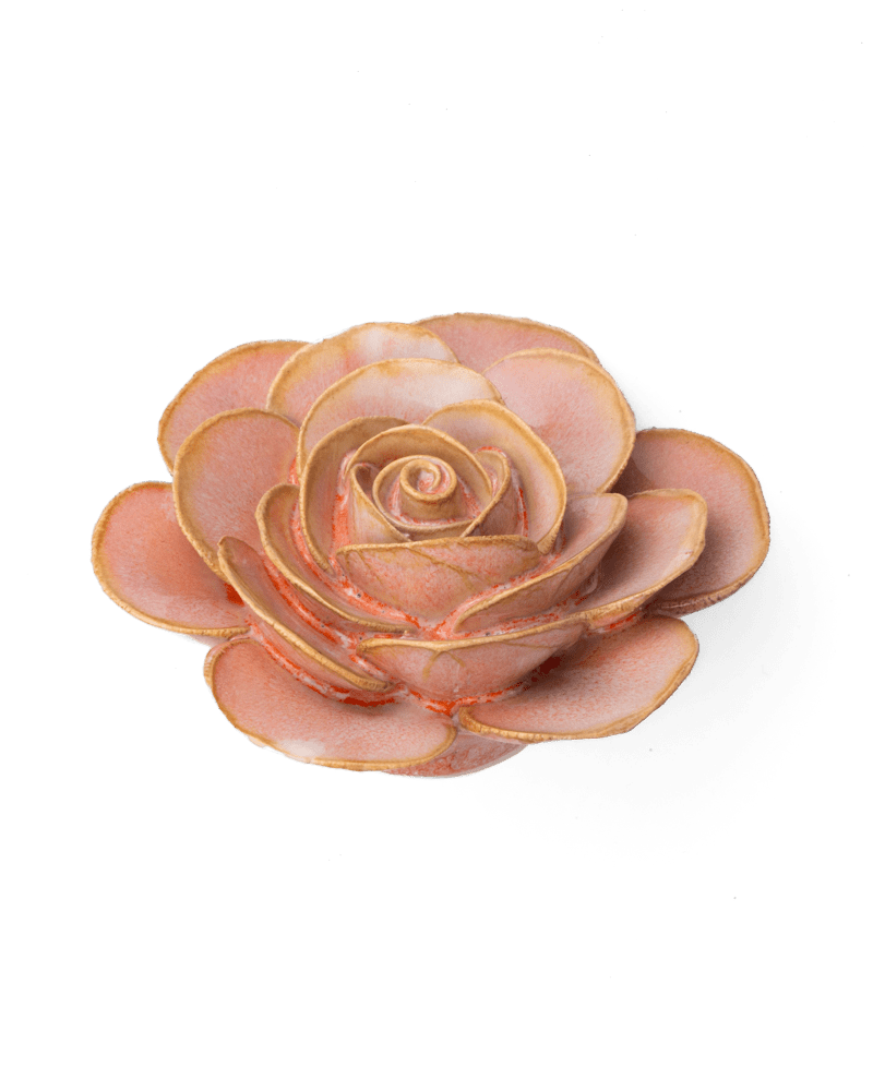 France Ceramic Flower Pink Ranunculus - Chive UK Wholesale