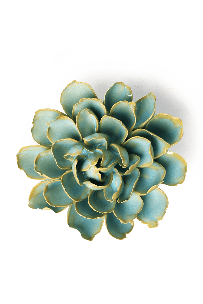 France Robin's Egg Blue French Marigold - Chive UK Wholesale