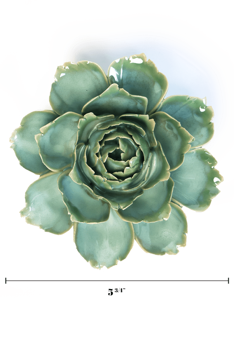 France Milk Teal Camellia - Chive UK Wholesale