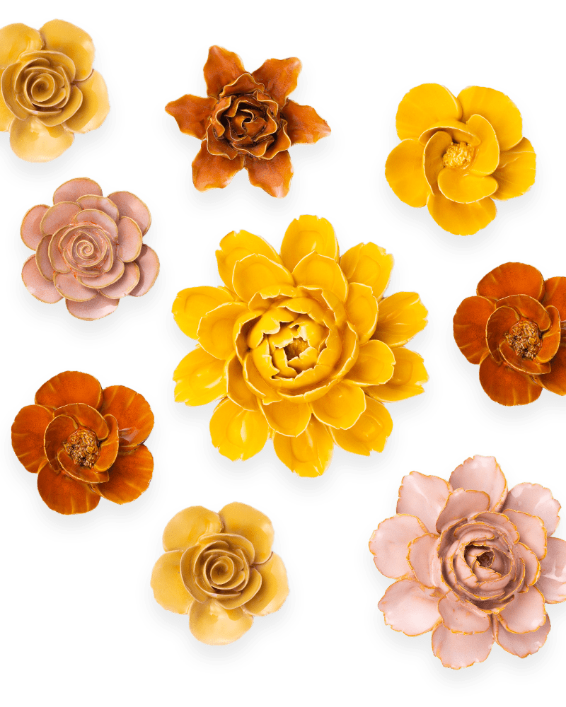 Ceramic Flower France Curated Collection #2 - Chive UK Wholesale