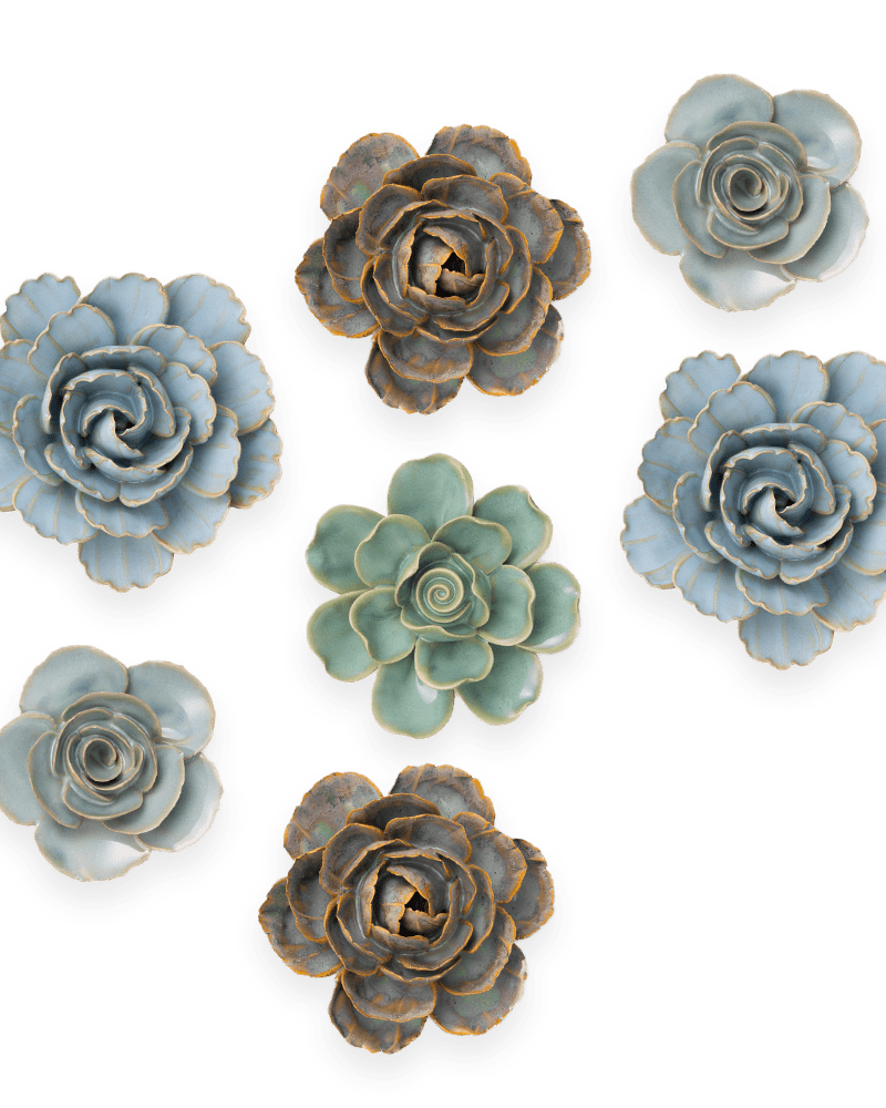 Ceramic Flower France Curated Collection #4 - Chive UK Wholesale