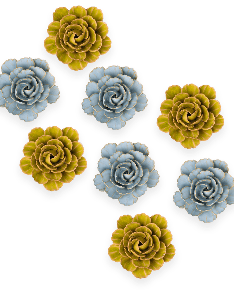 Ceramic Flower France Curated Collection #5 - Chive UK Wholesale