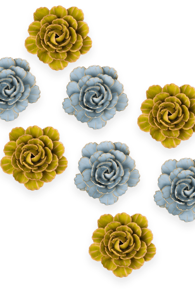 Ceramic Flower France Curated Collection #5 - Chive UK Wholesale