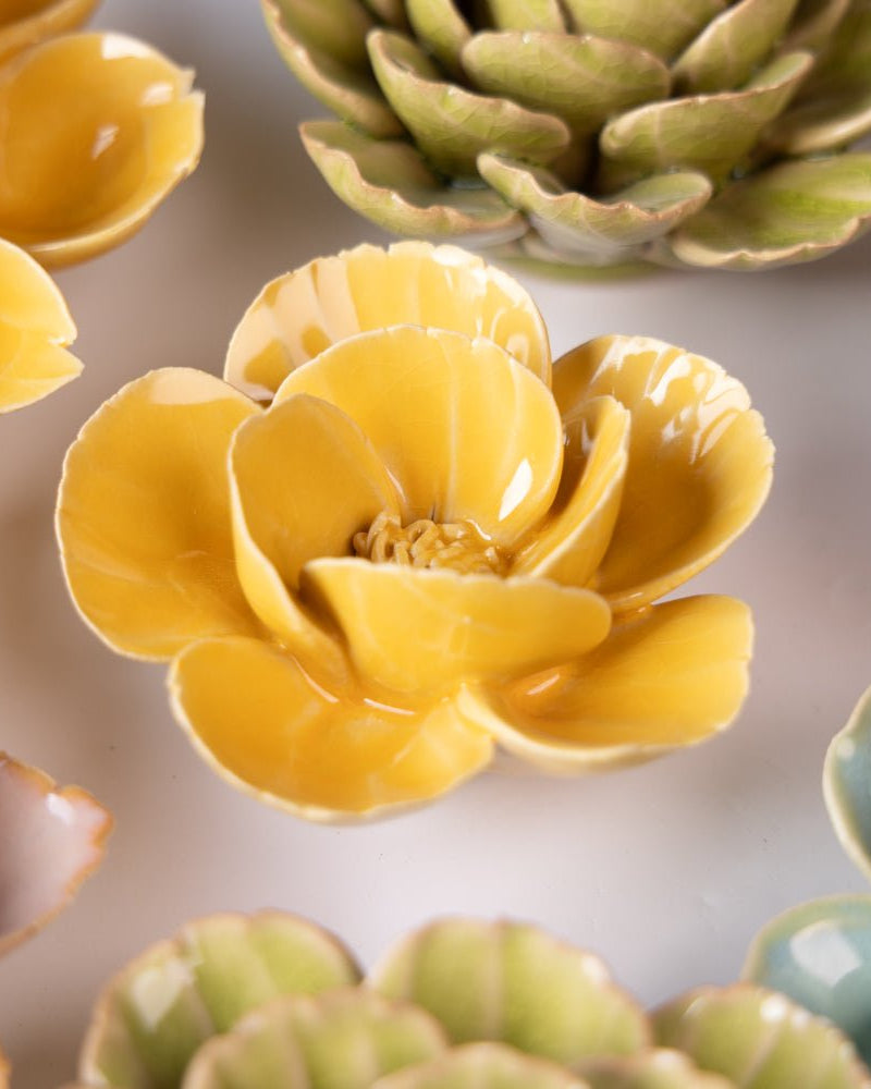 Ceramic Flower France Curated Collection #7 - Chive UK Wholesale