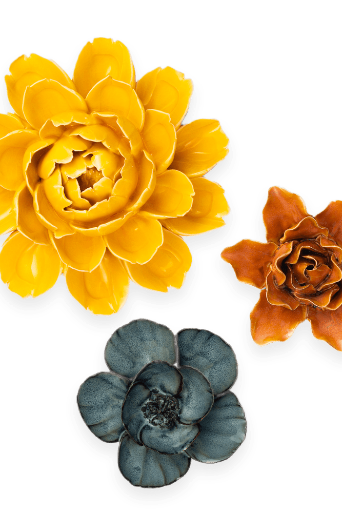 Ceramic Flower France Curated Collection #9 - Chive UK Wholesale