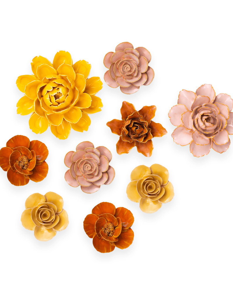 Ceramic Flower France Curated Collection #10 - Chive UK Wholesale