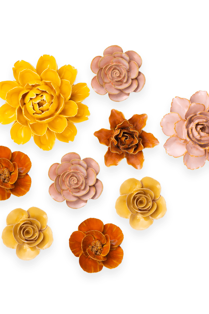 Ceramic Flower France Curated Collection #10 - Chive UK Wholesale