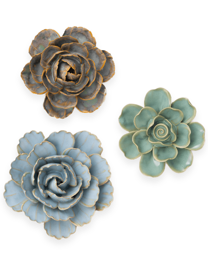Ceramic Flower France Curated Collection #12 - Chive UK Wholesale